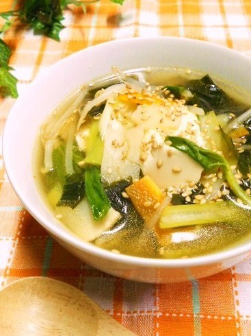 飽きずにスープ生活①　中華スープの画像