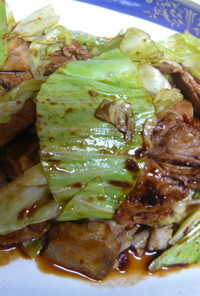 回鍋肉(豚肉とキャベツの味噌炒め)