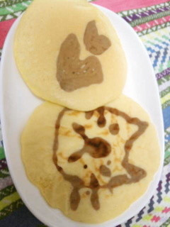 バターリッチなパンケーキ