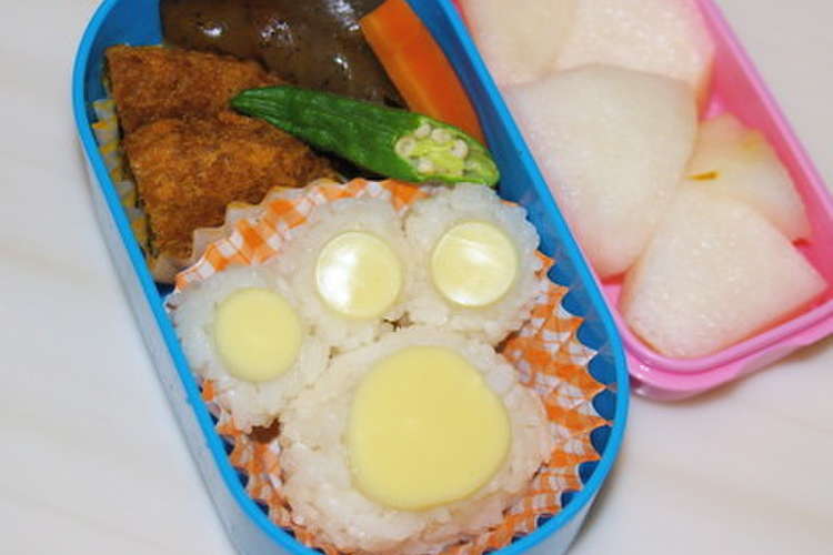 猫の手も借りたいおにぎり キャラ弁おかず レシピ 作り方 By Mari Boo クックパッド 簡単おいしいみんなのレシピが360万品