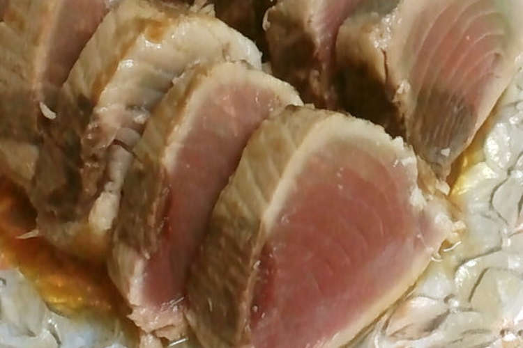 フライパン かつお の たたき
