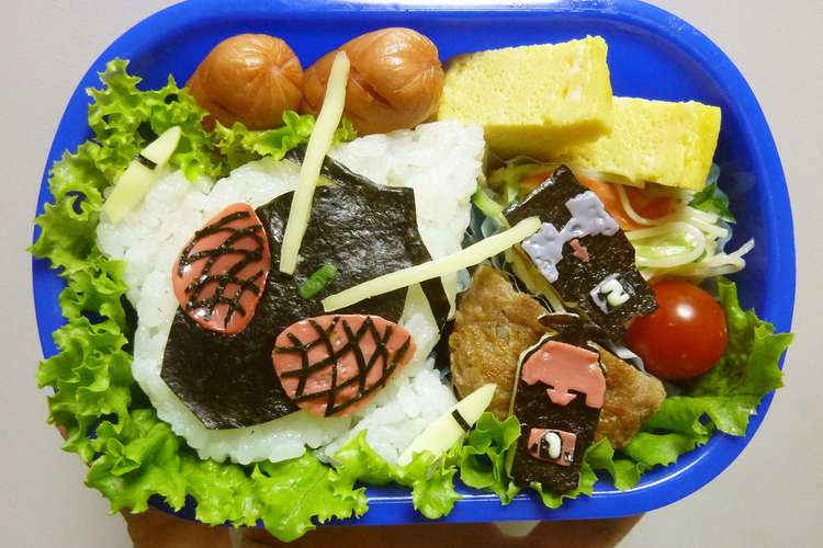 キャラ弁 仮面ライダーフォーゼ弁当 レシピ 作り方 By ｓｕｍｏｍｏｎｇａ クックパッド 簡単おいしいみんなのレシピが361万品
