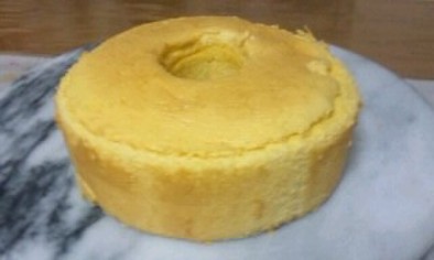 米粉のチーズシフォンの写真