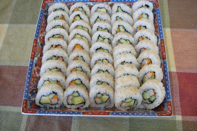 カリフォルニアロール レシピ 作り方 By たけ屋la クックパッド