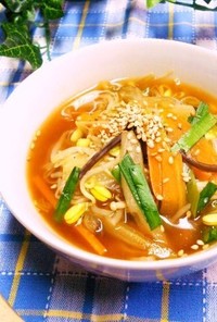 飽きずにスープ生活⑦　韓国風スープ