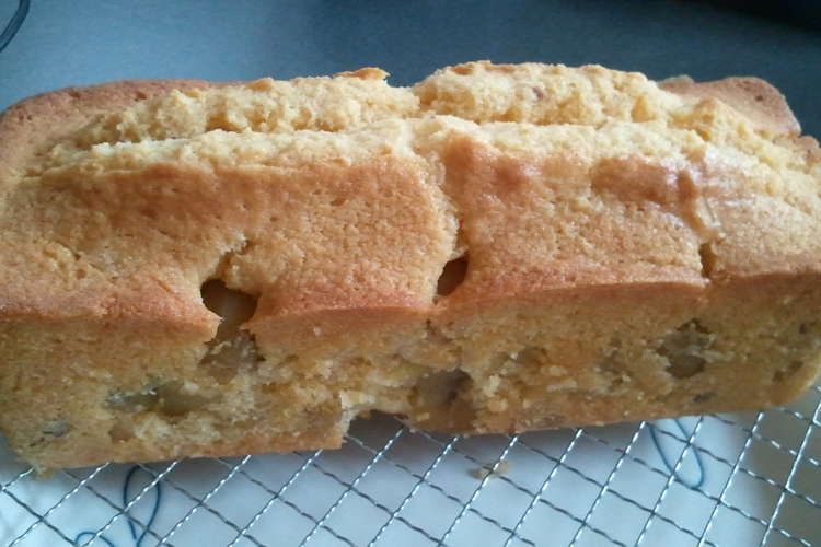 ほんのり焼酎風味 栗のパウンドケーキ レシピ 作り方 By 阿蘇さん クックパッド