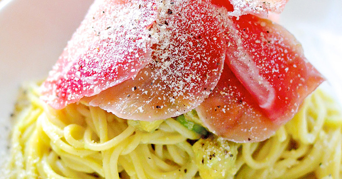生 ハム パスタ
