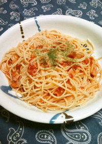 我が家のトマト･スパゲティ