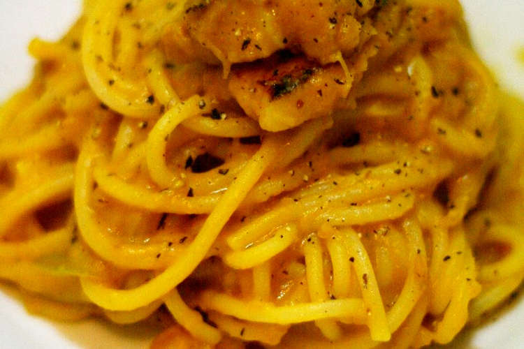 かぼちゃのパスタ 生クリームは使いません レシピ 作り方 By チャンネルゆう クックパッド