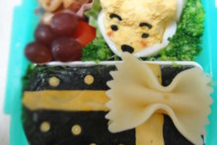 キャラ弁 可愛い簡単 のり弁 プレゼント レシピ 作り方 By ジュリエット クックパッド 簡単おいしいみんなのレシピが359万品
