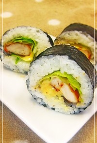 ♫♫♬ ササミてり焼き巻き寿司 ♫♫♬