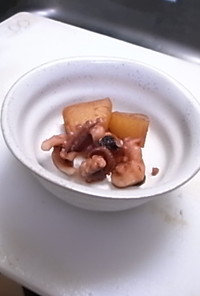 イイダコと大根の生姜煮