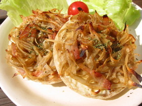 ハニーごぼう＆クリチのマフィントースト