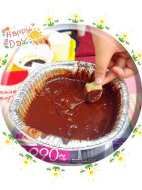 チョコフォンデュ…BBQ用