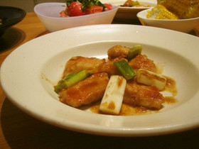 焼葱がポイント❤柔らか鶏の生姜じょうゆ焼
