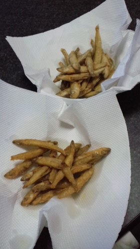 わかさぎの唐揚げ