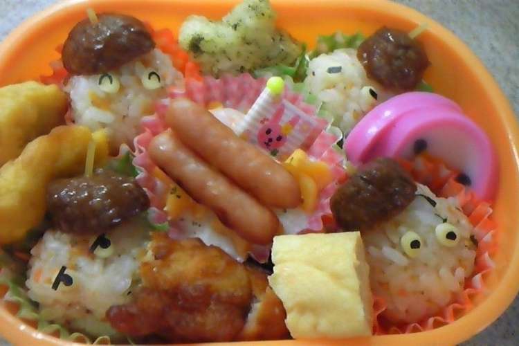 秋のどんぐり弁当 キャラ弁 レシピ 作り方 By ファインビューティー クックパッド 簡単おいしいみんなのレシピが354万品