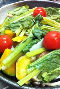 蒸し野菜サラダ ～緑黄色野菜とお芋たち