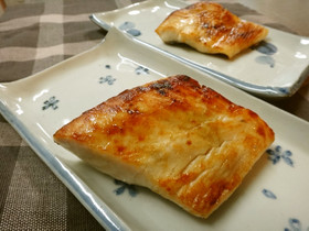 サワラの昆布茶焼き