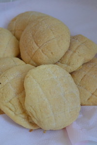 ホットケーキミックスで作るメロンパン