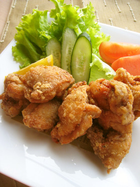 塩唐揚げ。