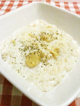 簡単☆栗ご飯 de ミルクリゾット☆