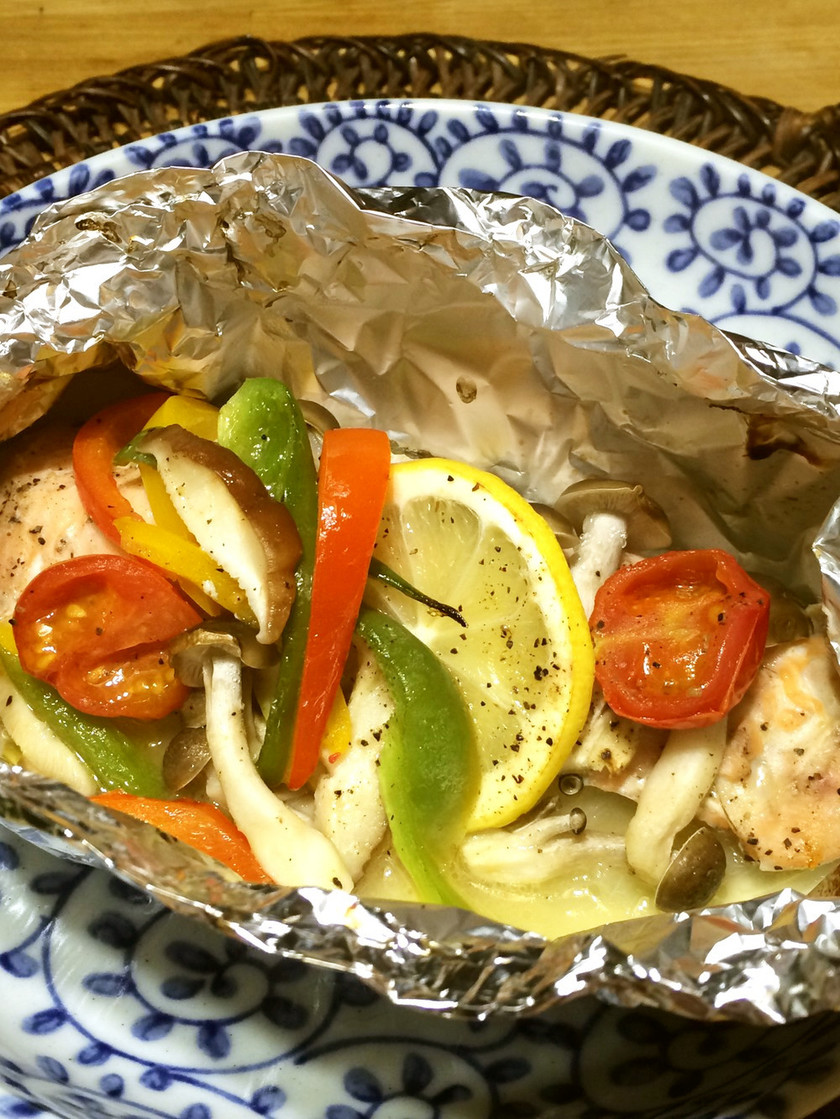 鮭のホイル焼き by meg115 【クックパッド】 簡単おいしいみんなのレシピが357万品