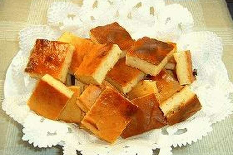 一口サイズのアーモンドチーズケーキ レシピ 作り方 By かなまっち クックパッド