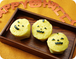 ハロウィンカップケーキ