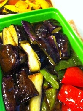 麺つゆで簡単！野菜の揚げ浸しの画像