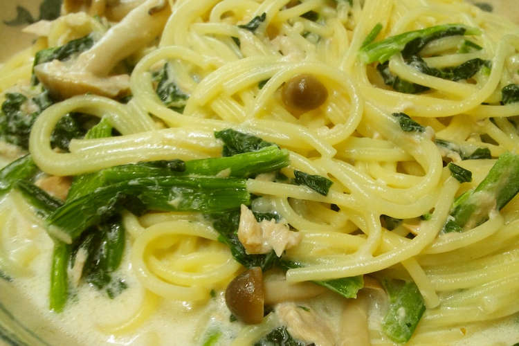 簡単 ツナとほうれん草のクリームパスタ レシピ 作り方 By じんとっと クックパッド 簡単おいしいみんなのレシピが364万品
