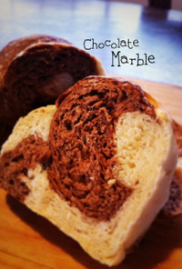 ミロでマーブルフランス食パン