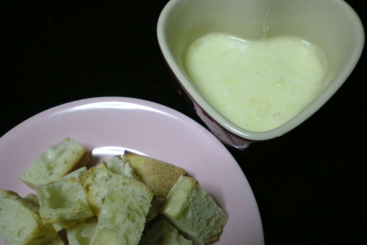 レンチン お手軽チーズフォンデュ レシピ 作り方 By おつね クックパッド 簡単おいしいみんなのレシピが352万品