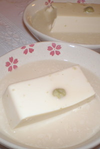 豆腐の豆乳柚子胡椒仕立て
