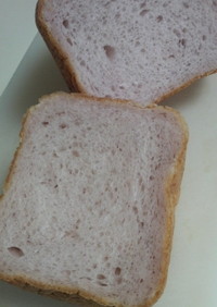 HBにおまかせ☆紫いもの食パン