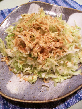 絶対美味しい!お好み焼き風キャベツサラダ