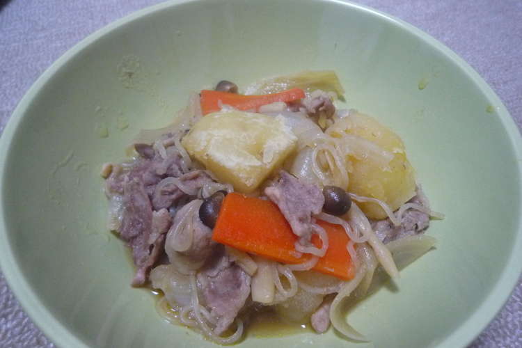 実家の肉じゃが 豚肉 レシピ 作り方 By Poilane クックパッド 簡単おいしいみんなのレシピが373万品