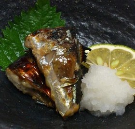 サンマの塩麹焼き