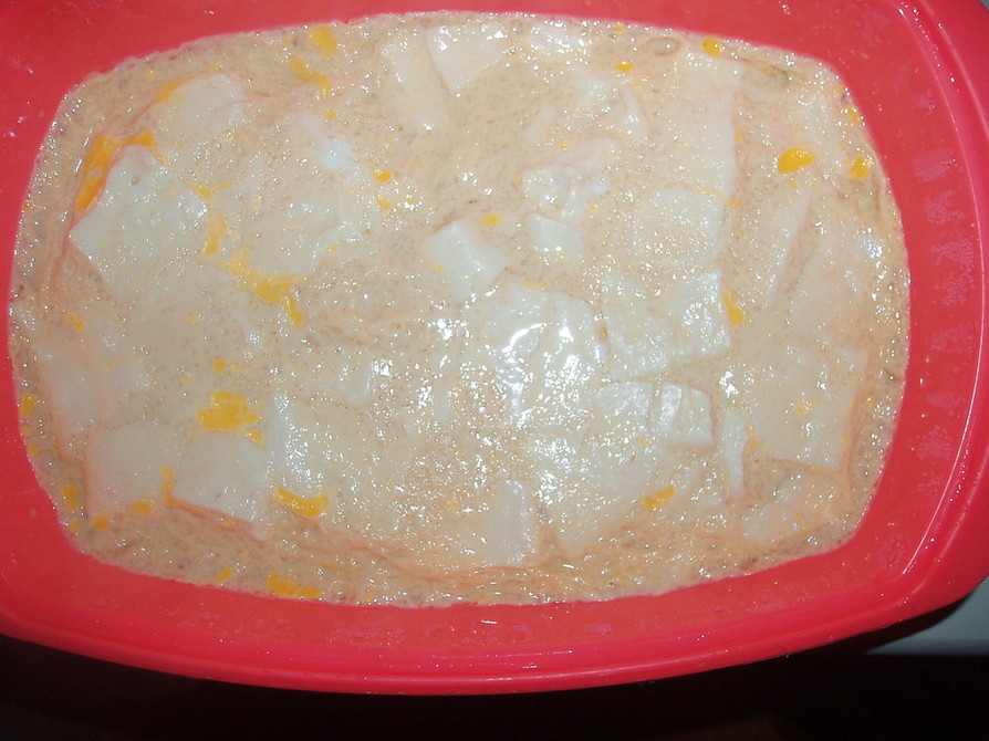シリコンスチーマーで卵豆腐☆時短レシピの画像