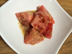 トマトだけ 中華トマトサラダ