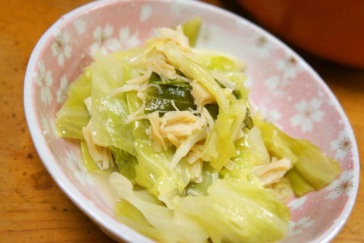 ホタテ水煮缶とキャベツの蒸し煮 レシピ 作り方 By きみ子 クックパッド 簡単おいしいみんなのレシピが352万品