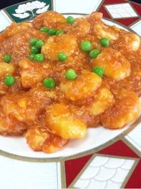 エビチリ(家庭でお店の味)