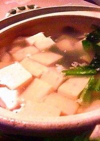 まろやか仕立て！京都の老舗店風の湯豆腐