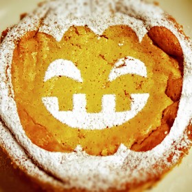 ハロウィン。秘密のパンプキンチーズケーキ