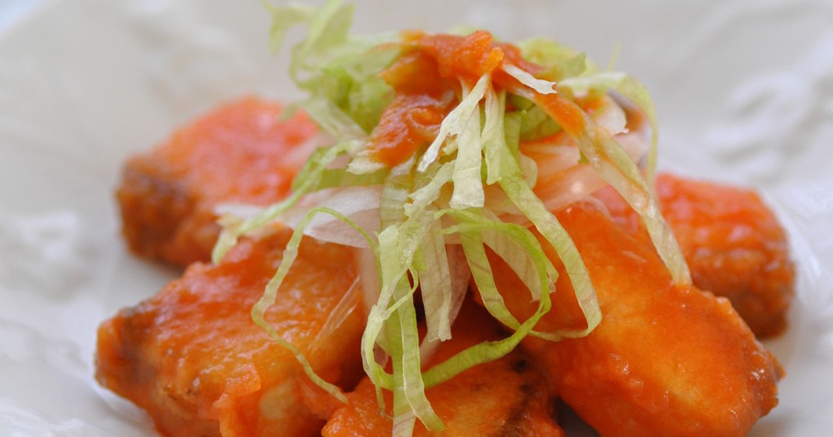 野菜ジュースで簡単 美味 ブリの南蛮風 レシピ 作り方 By さとみわ クックパッド 簡単おいしいみんなのレシピが359万品