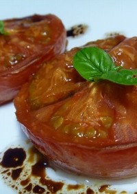 トマトのロースト・バルサミコのソース