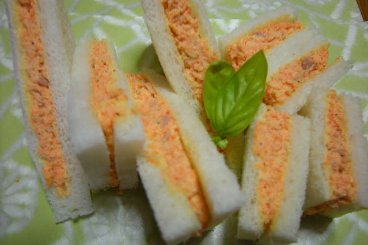 えっ 驚きの にんじんサンドイッチ レシピ 作り方 By ぐびぐびぷは クックパッド 簡単おいしいみんなのレシピが377万品