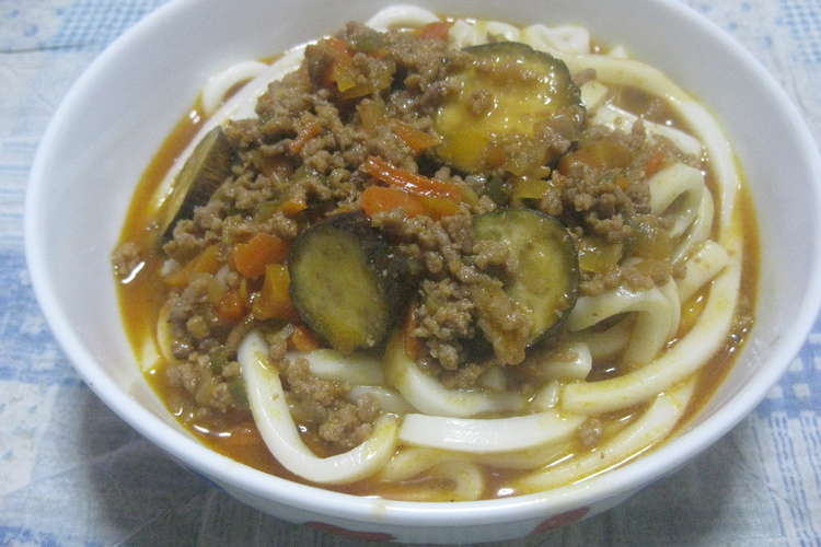 あっという間のマーボーうどん レシピ 作り方 By りえちぃ クックパッド