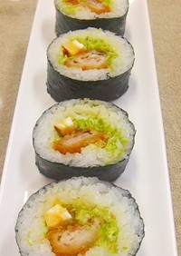 ✿トンカツ巻き寿司✿