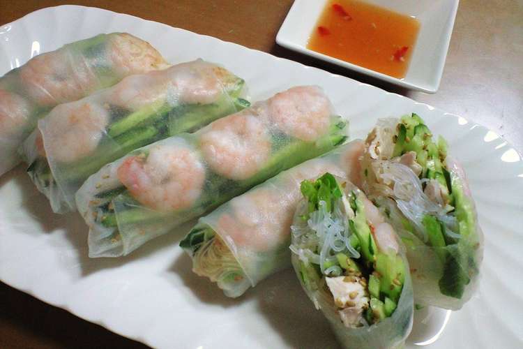 海老生春巻き レシピ 作り方 By Rtp クックパッド